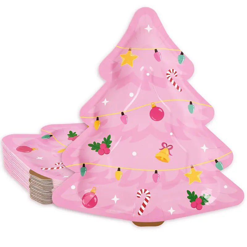 Christmas Tree Plates Bach and Boujee