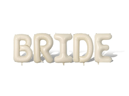 Cream Jumbo Bride Balloon XL Bach and Boujee