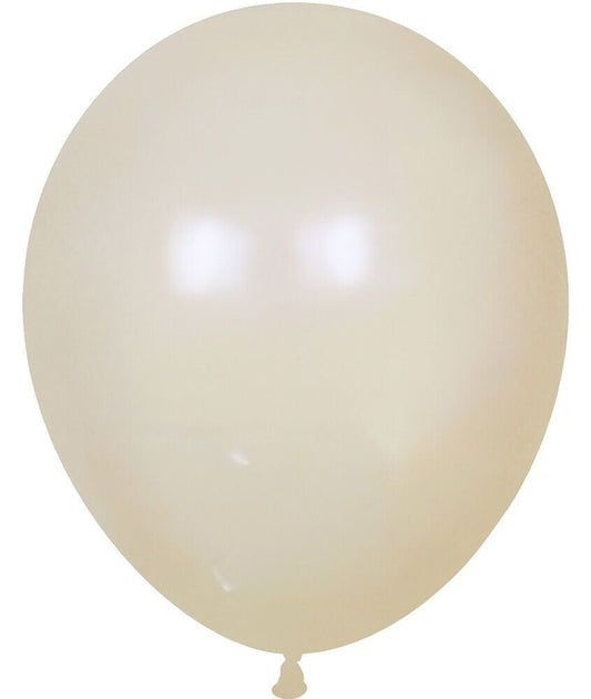 Cream Tan Helium Balloon Bach and Boujee