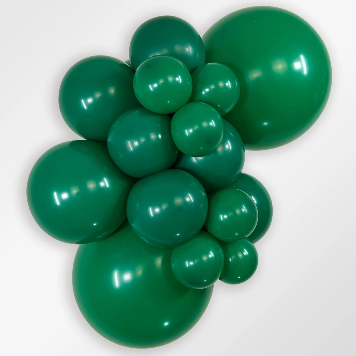 Dark Green Helium Balloon Bach and Boujee