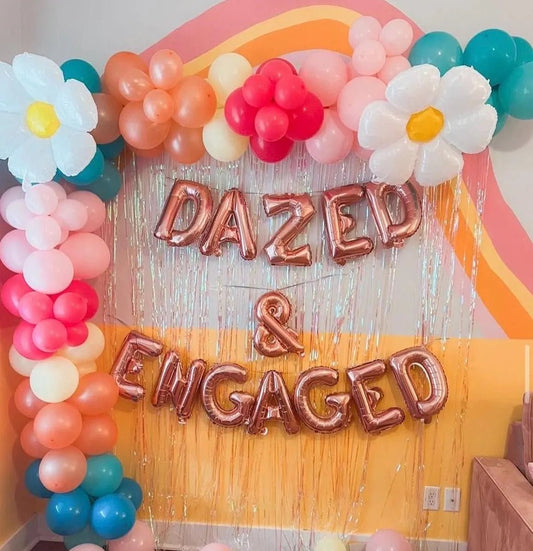 Dazed & Engaged Balloon Arch Kit Bach and Boujee