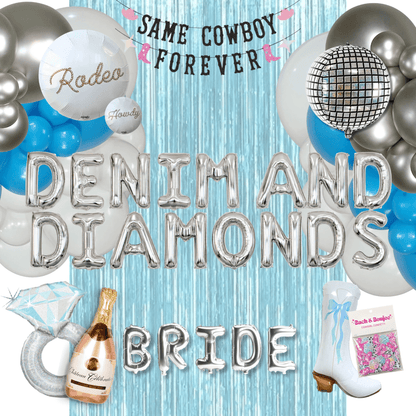 Denim & Diamonds Bachelorette Kit Bach and Boujee