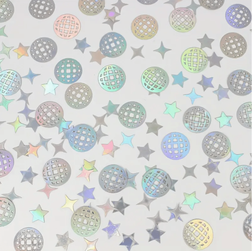 Disco Mamma Mia Bachelorette Confetti Bach and Boujee