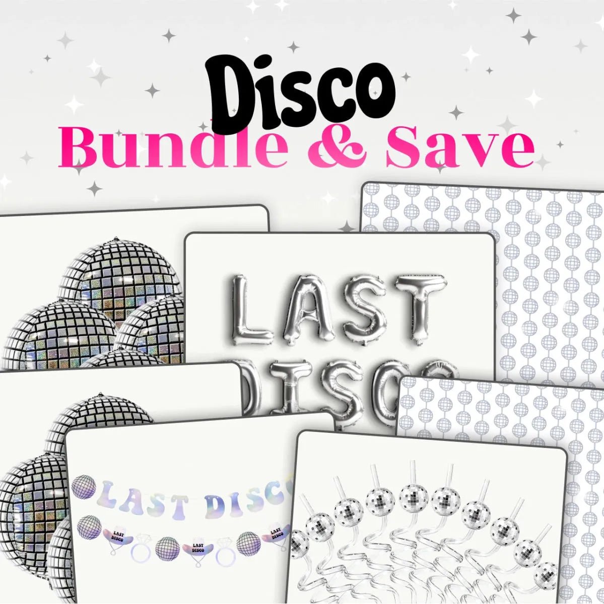 Disco Party Bundle Bach and Boujee