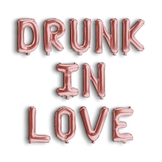 Drunk in Love Balloon Banner - Bachelorette Party Decorations - Mexico Vegas Nashville Celebrations Bach and Boujee Balloons