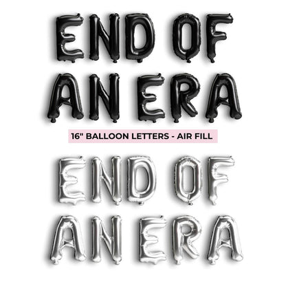 End of An Era Balloon Banner Taylor Swift Theme Bachelorette Bach and Boujee