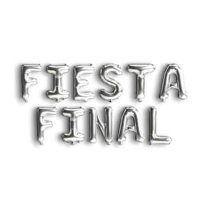 Final Fiesta Balloon Banner Bach and Boujee