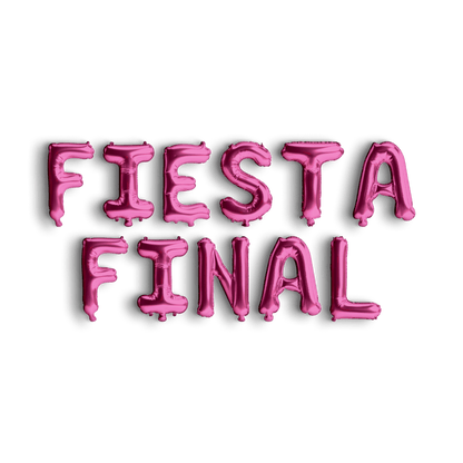 Final Fiesta Balloon Banner Bach and Boujee