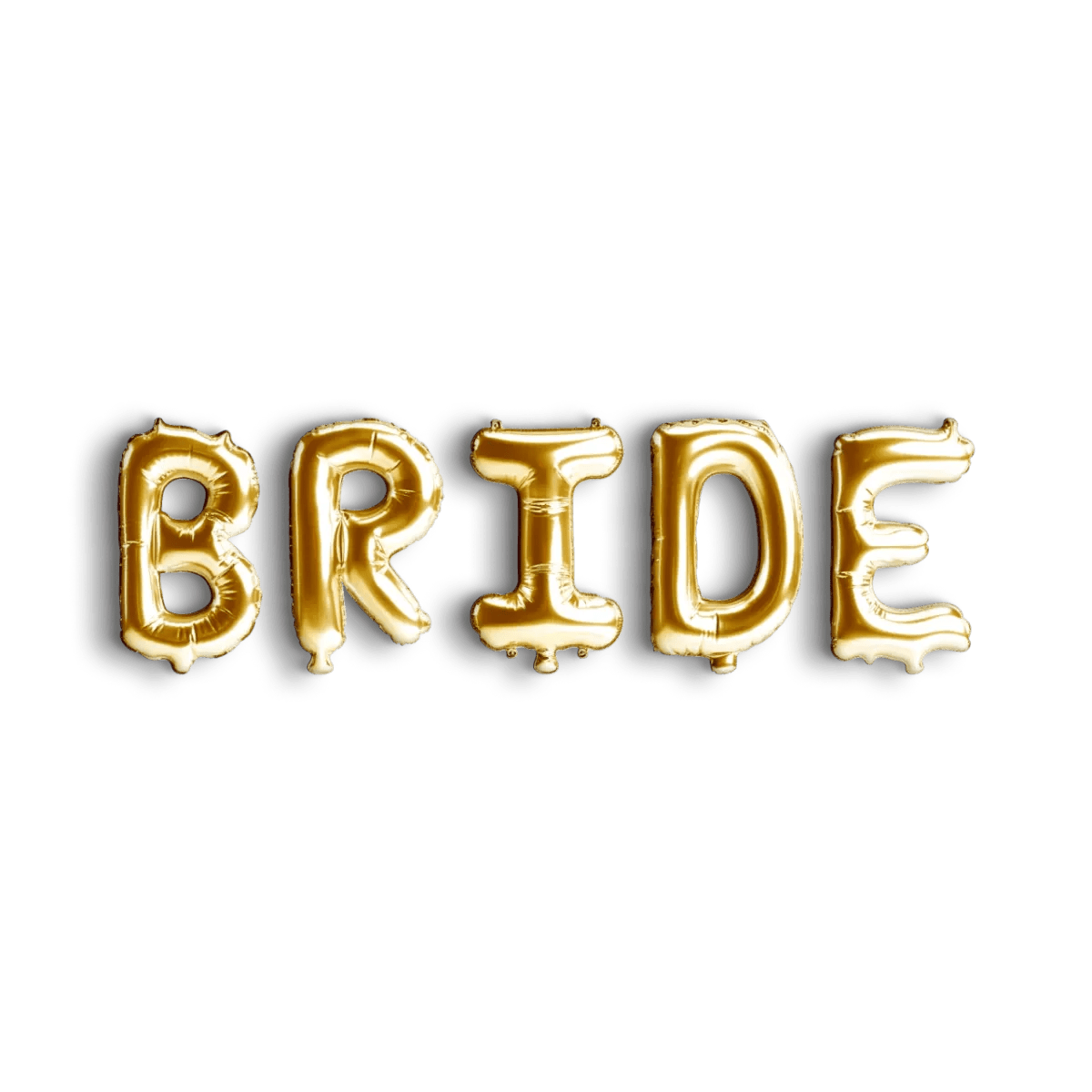Giant Bride Foil Balloon Banner - Essential Hen Night, Stagette Decor, Bridal Shower Decorative Element Bach and Boujee Balloons