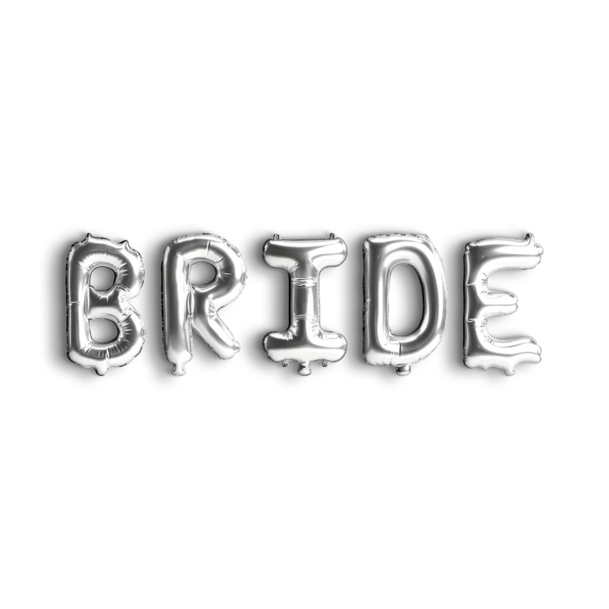Giant Bride Foil Balloon Banner - Essential Hen Night, Stagette Decor, Bridal Shower Decorative Element Bach and Boujee Balloons