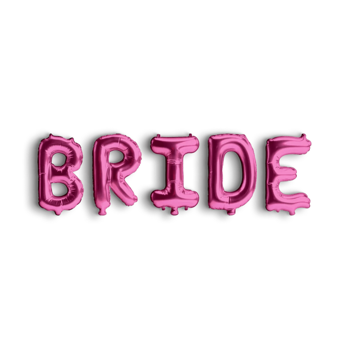 Giant Bride Foil Balloon Banner - Essential Hen Night, Stagette Decor, Bridal Shower Decorative Element Bach and Boujee Balloons