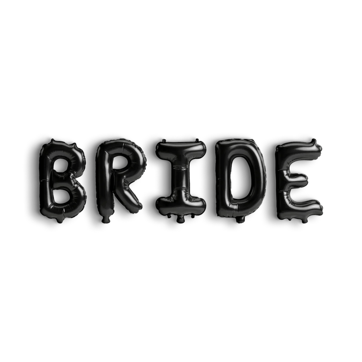 Giant Bride Foil Balloon Banner - Essential Hen Night, Stagette Decor, Bridal Shower Decorative Element Bach and Boujee Balloons