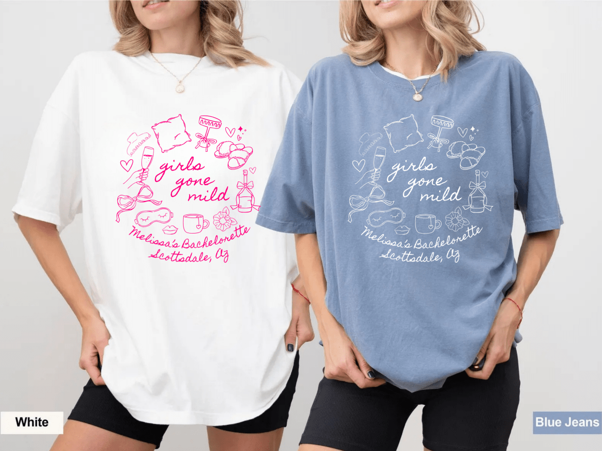 Girls Gone Mild Spa Shirt - Girls Spa Weekend Bach and Boujee T-Shirt