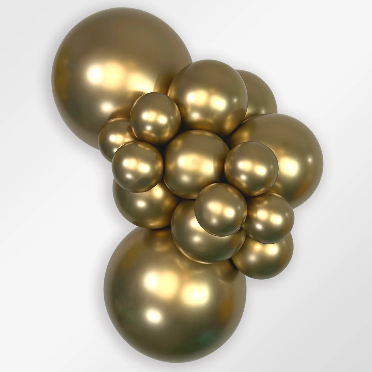 Gold Helium Balloon Bach and Boujee
