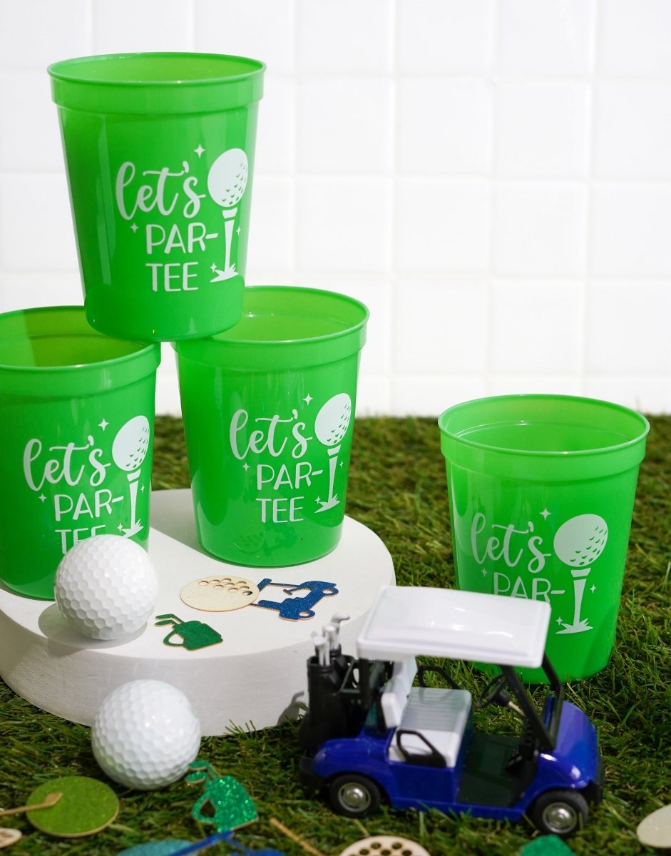 Golf Cups Lets Par - Tee Bach and Boujee