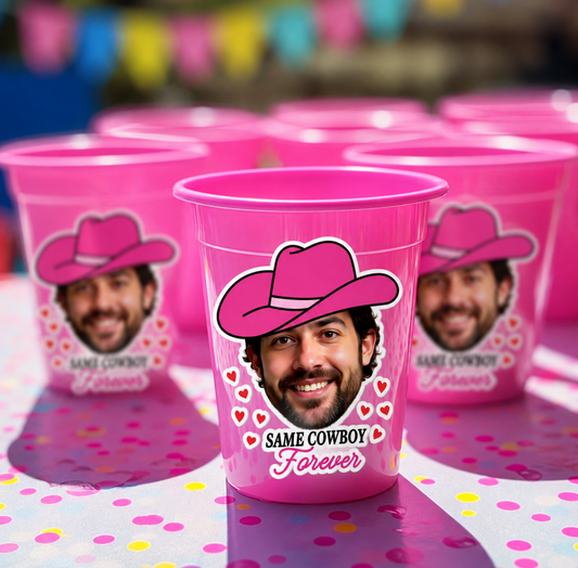 Groom Face Same Cowboy Forever Sticker Bach and Boujee