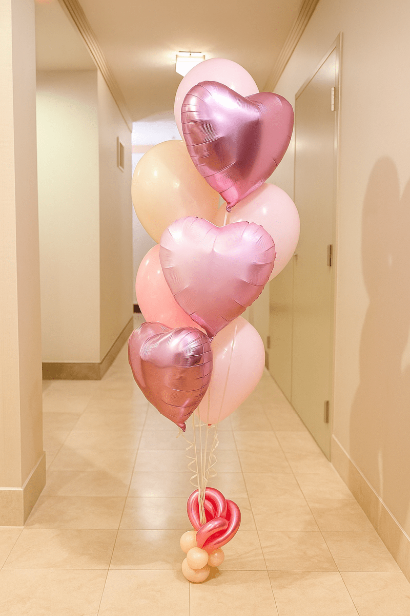 Heart Helium Bundle Bach and Boujee