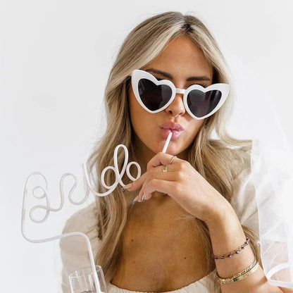 Heart Sunglasses Bachelorette Party Favor - Team Bride Bachelorette Gift Team Hen Party Bridesmaid Sunglasses Bach and Boujee