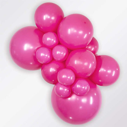 Hot Pink Helium Balloon Bach and Boujee