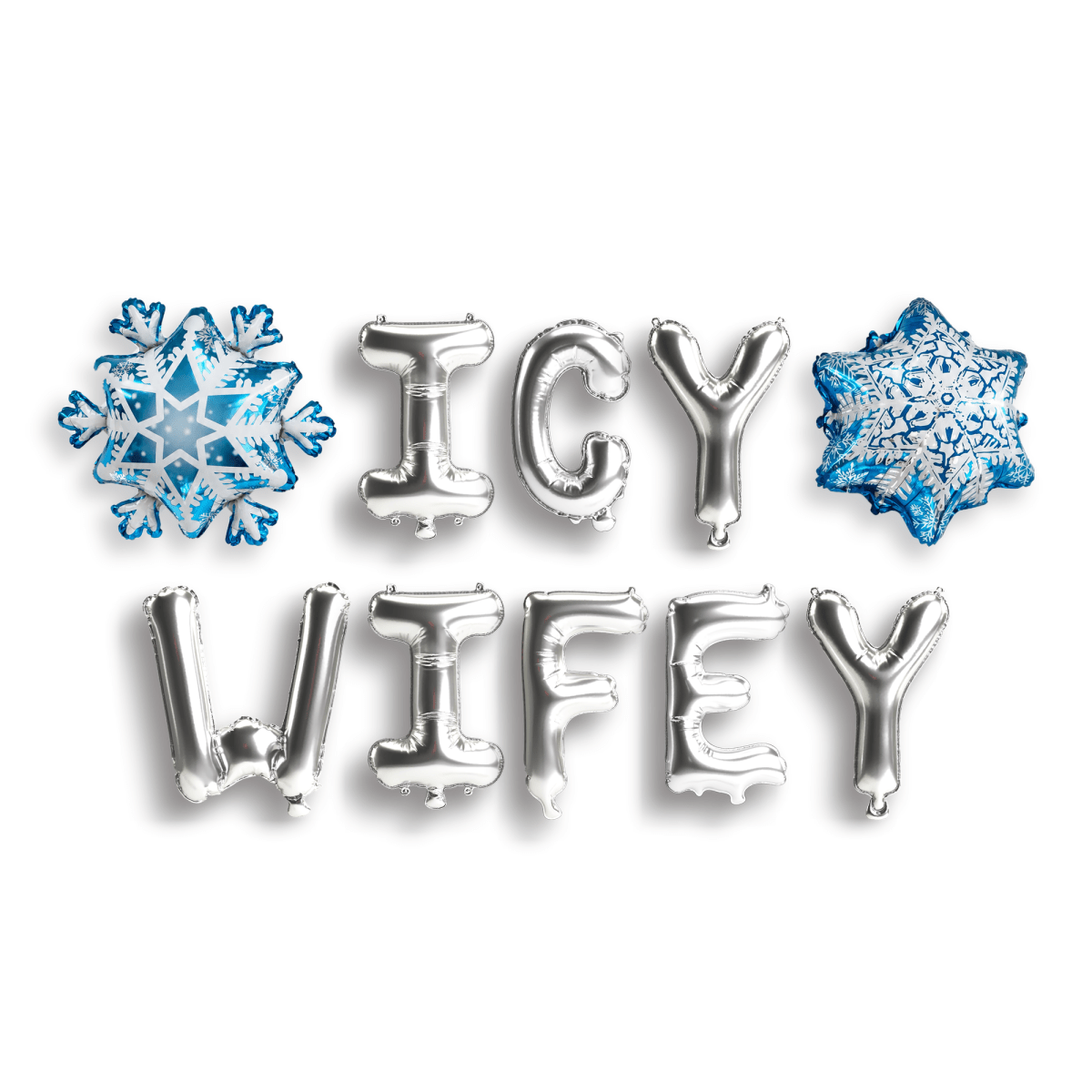 Icy Wifey Balloon Banner Bach and Boujee Balloons