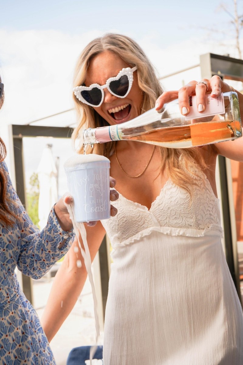 Last Toast On the Coast Cup Coastal Beach Theme Bachelorette Party Cup Bach and Boujee