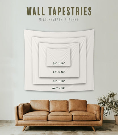 Last Trail Before The Veil Tapestry Bach and Boujee Home Decor