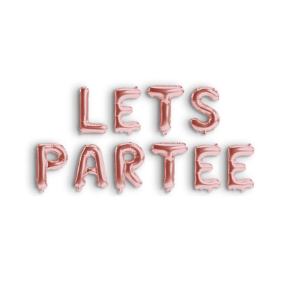 Lets Par Tee Golf Balloon Banner Bach and Boujee