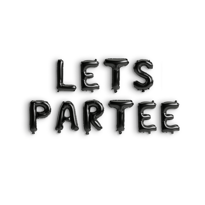 Lets Par Tee Golf Balloon Banner Bach and Boujee