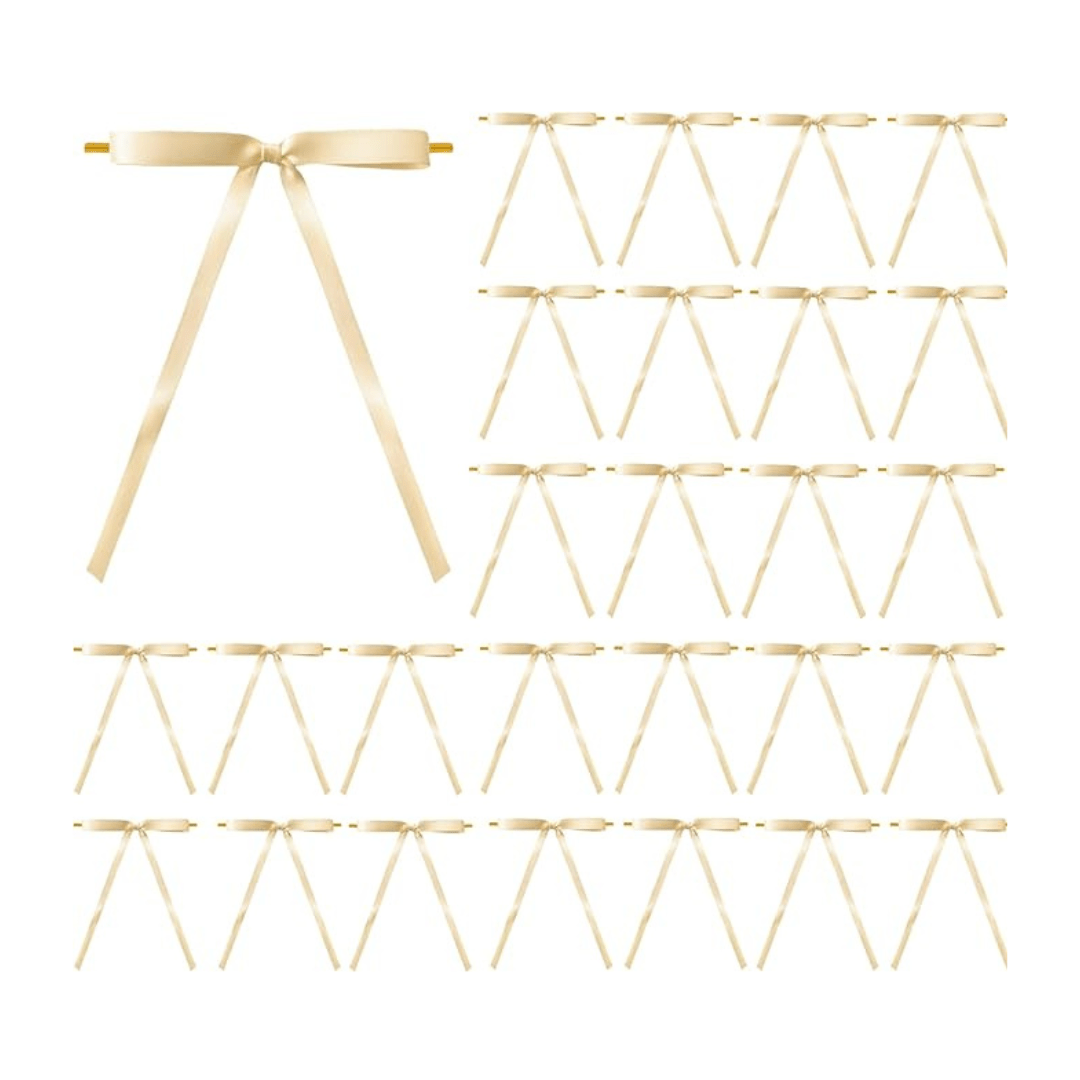 Light Blue Bows - Blue Ribbon Decoration Bach and Boujee