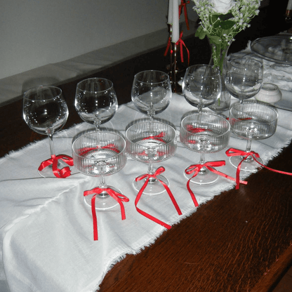 Light Blue Bows - Blue Ribbon Decoration Bach and Boujee