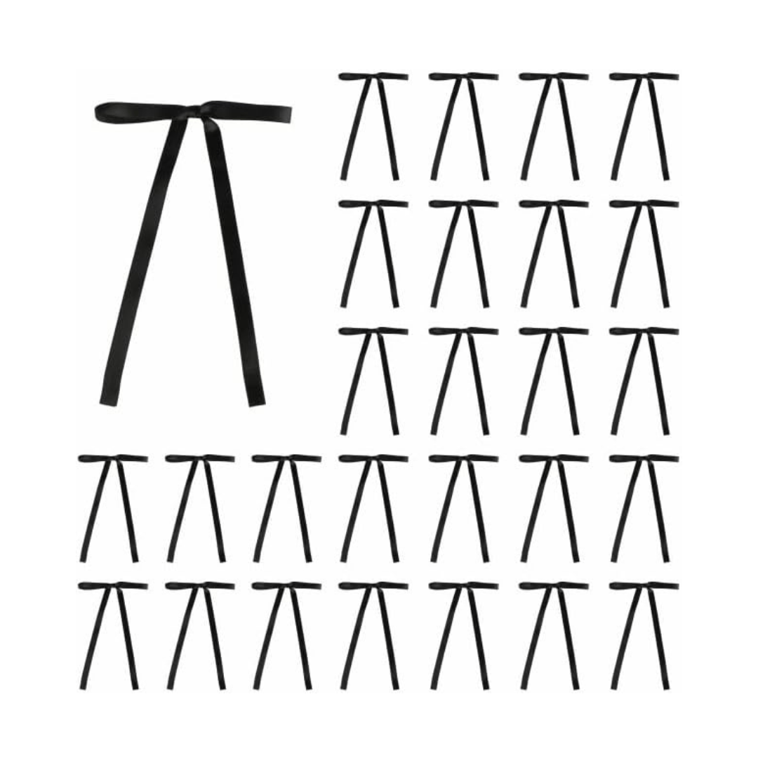 Light Blue Bows - Blue Ribbon Decoration Bach and Boujee