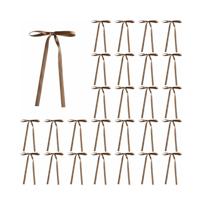 Light Blue Bows - Blue Ribbon Decoration Bach and Boujee