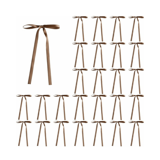 Light Blue Bows - Blue Ribbon Decoration Bach and Boujee