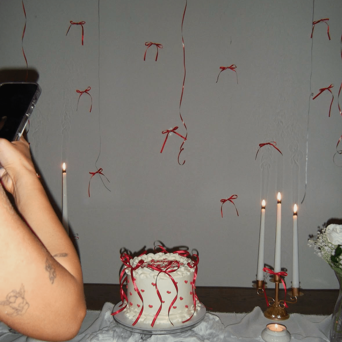 Light Blue Bows - Blue Ribbon Decoration Bach and Boujee