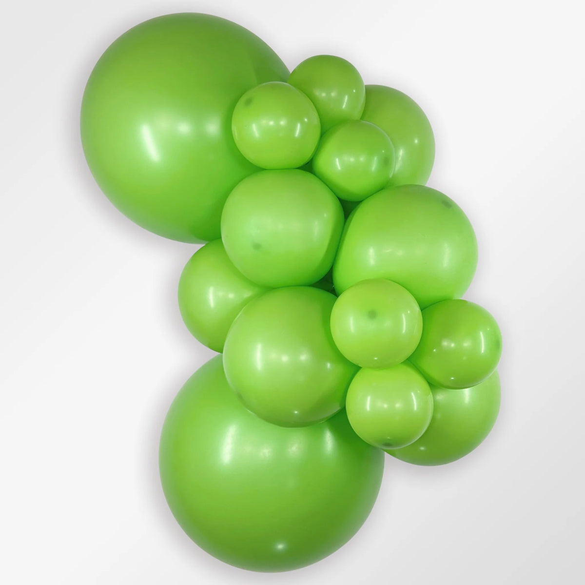 Lime Green Helium Balloon Bach and Boujee