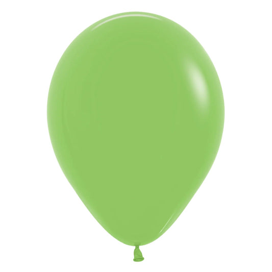Lime Green Helium Balloon Bach and Boujee