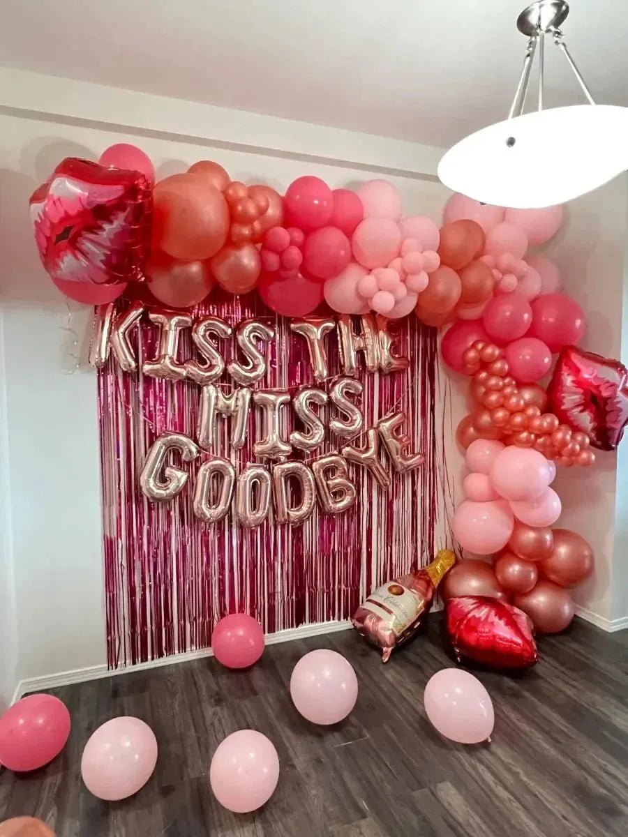 Lip Kiss Balloon - Fun Bachelorette Party Decorations for Hen Do and Birthday Celebrations Bach and Boujee Balloons
