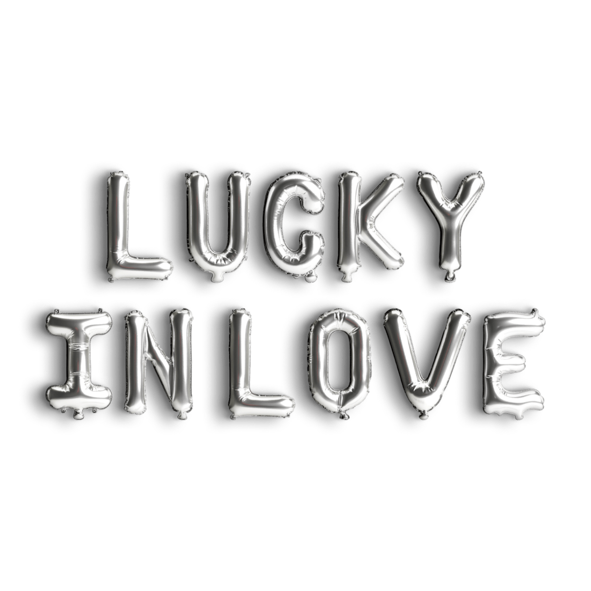 Lucky In Love Balloon Banner Bach and Boujee Balloons