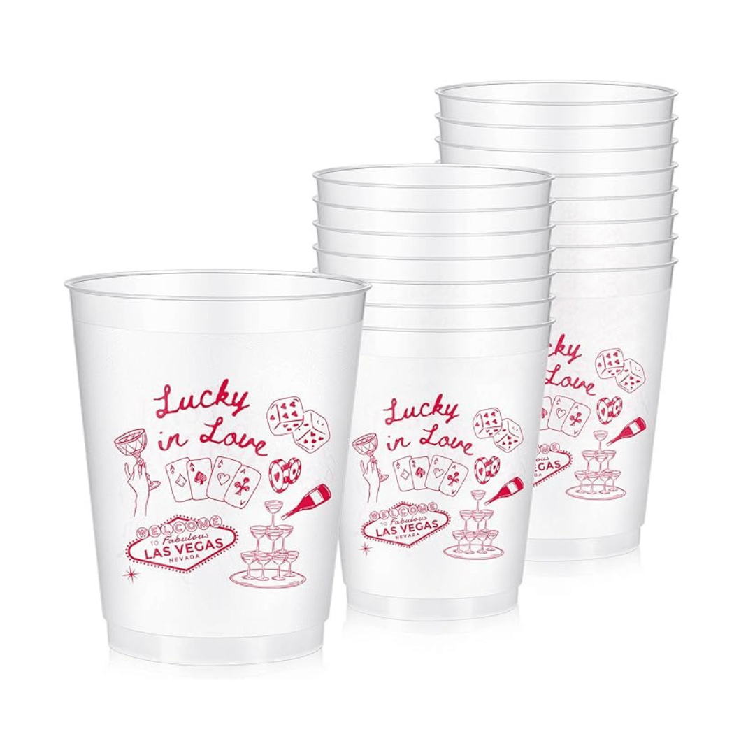 Lucky In Love Cup - Vegas Bachelorette Bach and Boujee