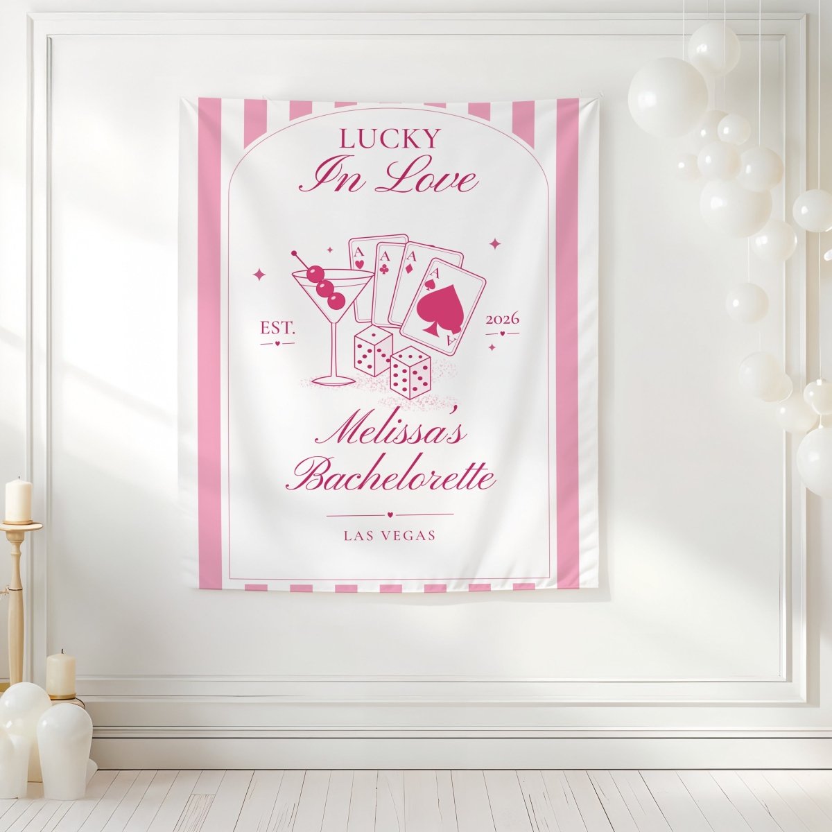 Lucky in Love Tapestry Bach and Boujee