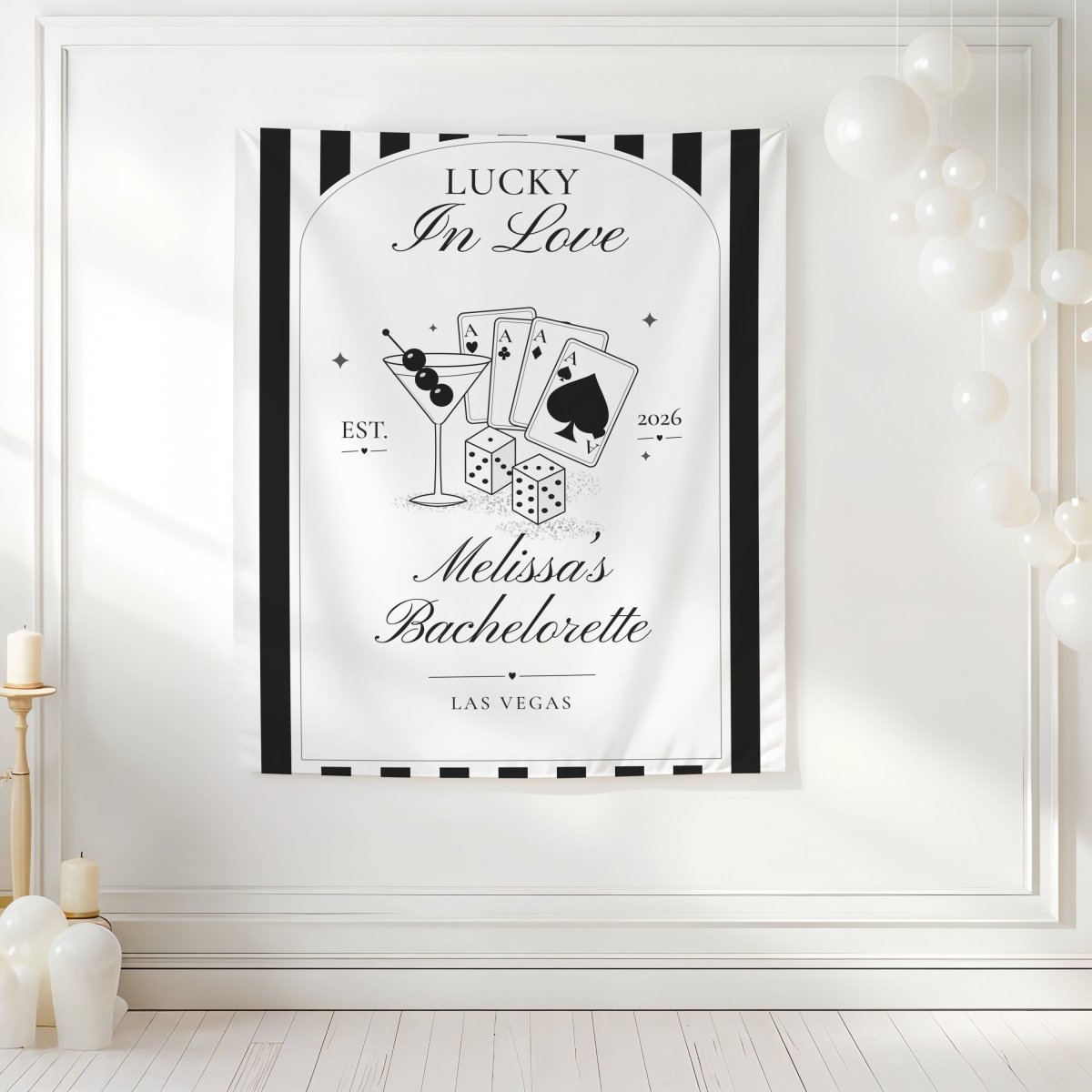 Lucky in Love Tapestry Bach and Boujee