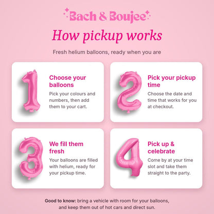Luxury Helium Balloons Bach and Boujee