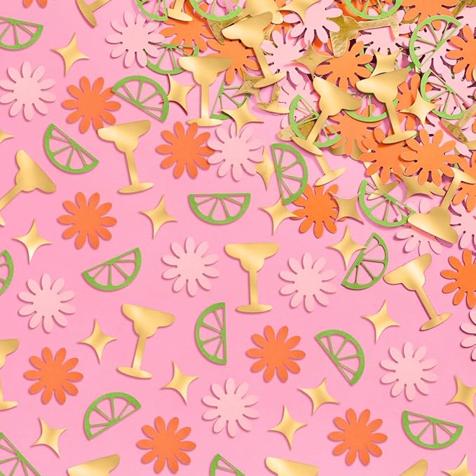 Margarita Lime Tropical Confetti Bach and Boujee