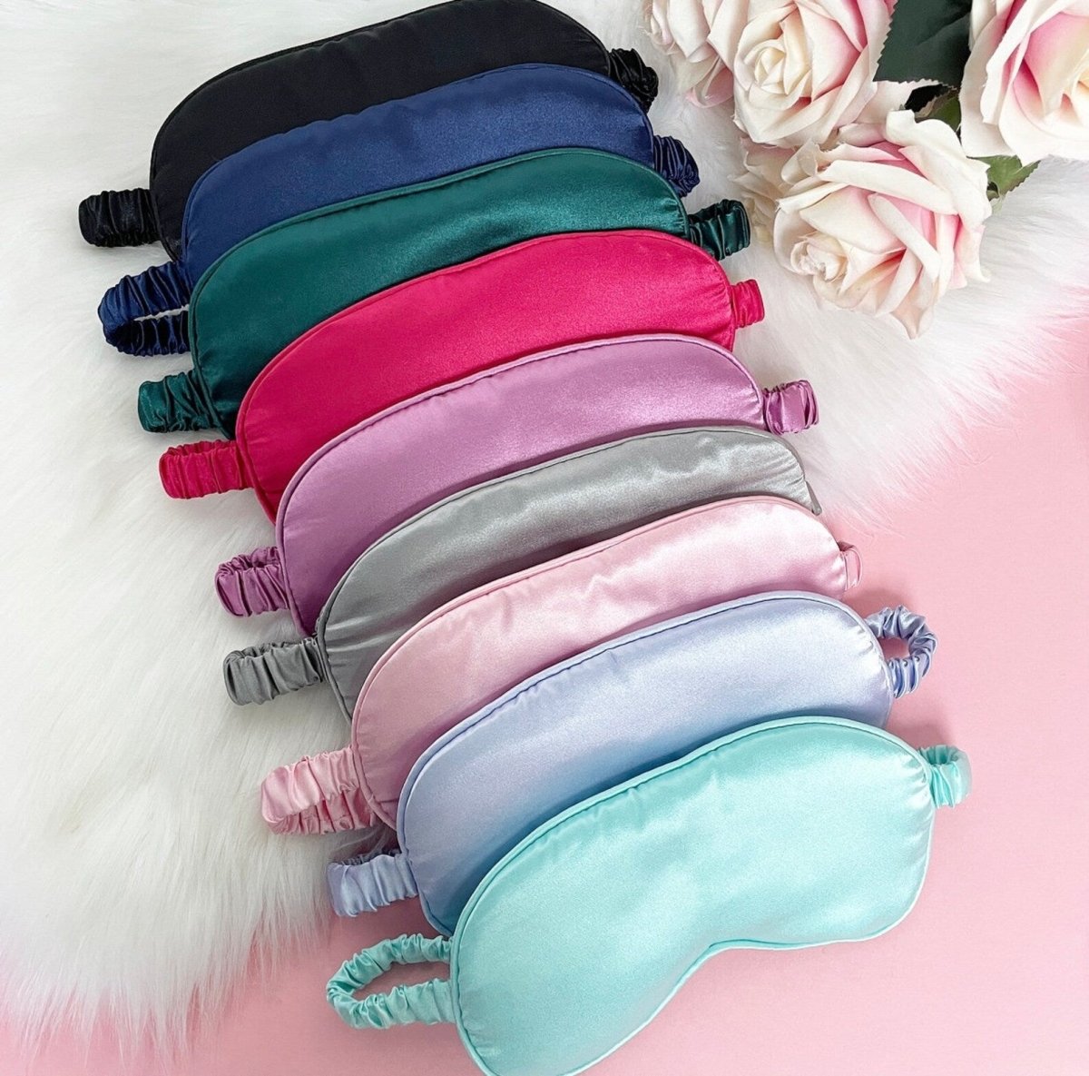 Mulberry Silk Eye Masks Bach and Boujee