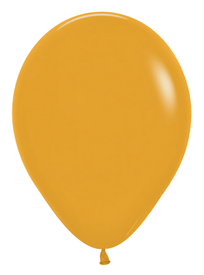Mustard Yellow Helium Balloon Bach and Boujee