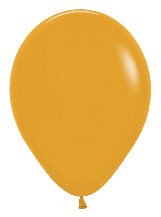 Mustard Yellow Helium Balloon Bach and Boujee