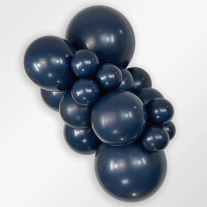 Navy Blue Helium Balloon Bach and Boujee