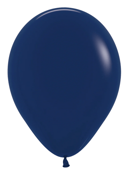 Navy Blue Helium Balloon Bach and Boujee
