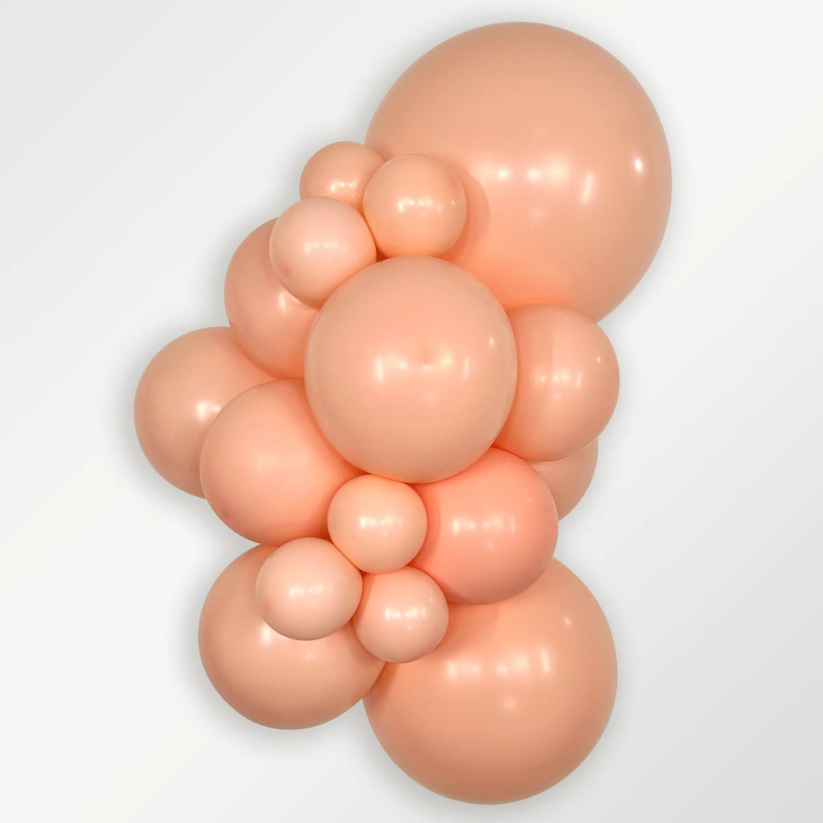 Pastel Melon Helium Balloon Bach and Boujee