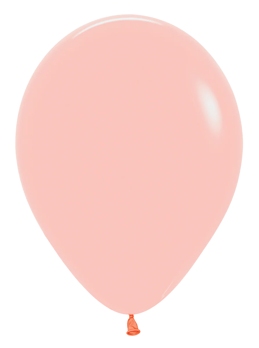 Pastel Melon Helium Balloon Bach and Boujee